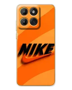 Чехол для Motorola MOTO G86 с картинкой «Оранжевый драйв Nike» Чехол для Motorola MOTO G86 с картинкой «Оранжевый драйв Nike»