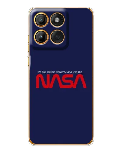 Чехол для Motorola MOTO G86 с картинкой «NASA — глубокий космос»
