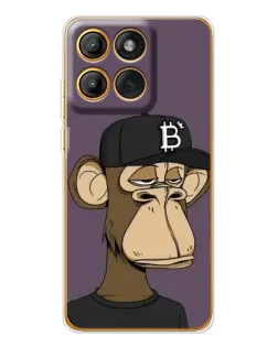 Чехол для Motorola MOTO G86 с картинкой «Bored Ape в кепке» Чехол для Motorola MOTO G86 с картинкой «Bored Ape в кепке»