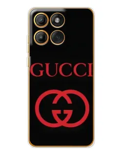 Чохол для Motorola MOTO G86 з картинкою «Gucci — червоний логотип» Чохол для Motorola MOTO G86 з картинкою «Gucci — червоний логотип»