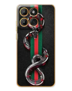 Чохол для Motorola MOTO G86 з картинкою «Gucci — змія на смузі» Чохол для Motorola MOTO G86 з картинкою «Gucci — змія на смузі»