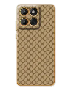 Чохол для Motorola MOTO G86 з картинкою «Gucci — класичний беж» Чохол для Motorola MOTO G86 з картинкою «Gucci — класичний беж»