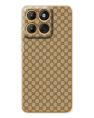 Чохол для Motorola MOTO G86 з картинкою «Gucci — класичний беж» Чохол для Motorola MOTO G86 з картинкою «Gucci — класичний беж»