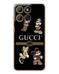 Чохол для Motorola MOTO G86 з картинкою «Gucci — герої Disney та монограма» Чохол для Motorola MOTO G86 з картинкою «Gucci — герої Disney та монограма»