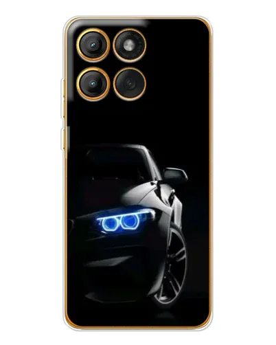 Чохол для Motorola MOTO G86 з картинкою «BMW — нічний погляд» Чохол для Motorola MOTO G86 з картинкою «BMW — нічний погляд»