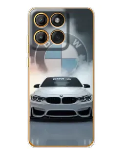 Чехол для Motorola MOTO G86 с картинкой «BMW в белом дыму» Чехол для Motorola MOTO G86 с картинкой «BMW в белом дыму»