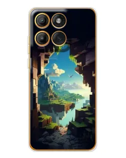 Чехол для Motorola MOTO G86 с картинкой «Вид из пещеры» Чехол для Motorola MOTO G86 с картинкой «Вид из пещеры»