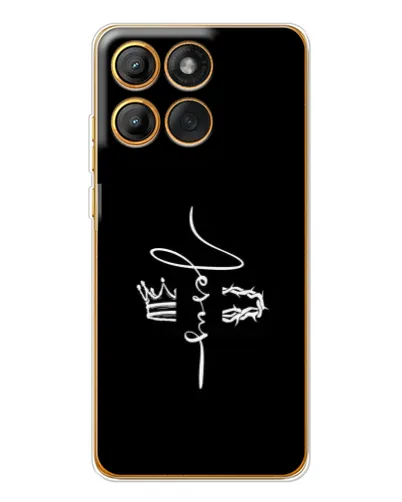 Чехол для Motorola MOTO G86 с картинкой «Король Славы Jesus»