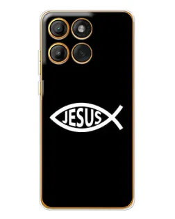 Чехол для Motorola MOTO G86 с картинкой «Классический Jesus»