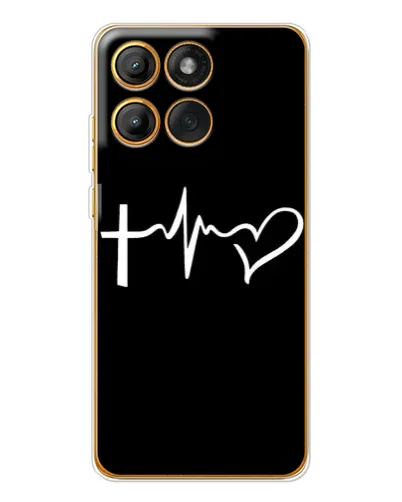 Чехол для Motorola MOTO G86 с картинкой «Пульс веры» Чехол для Motorola MOTO G86 с картинкой «Пульс веры»