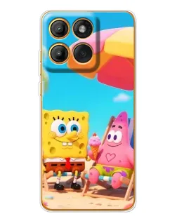 Чехол для Motorola MOTO G86 с картинкой «Отдых на пляже»