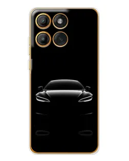 Чехол для Motorola MOTO G86 с картинкой «Силуэт Tesla Night» Чехол для Motorola MOTO G86 с картинкой «Силуэт Tesla Night»