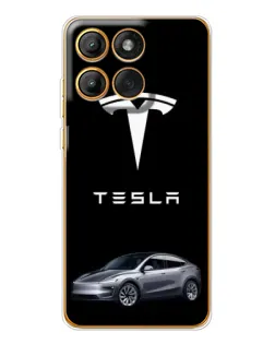 Чехол для Motorola MOTO G86 с картинкой «Tesla Model Y» Чехол для Motorola MOTO G86 с картинкой «Tesla Model Y»