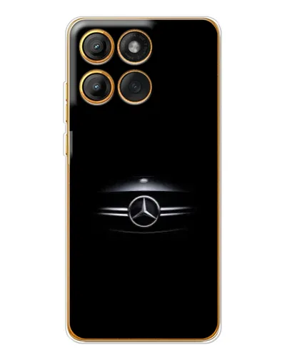 Чехол для Motorola MOTO G86 с картинкой «Mercedes — абстрактные линии» Чехол для Motorola MOTO G86 с картинкой «Mercedes — абстрактные линии»
