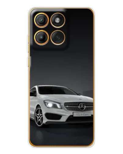 Чехол для Motorola MOTO G86 с картинкой «Mercedes AMG GT Silver» Чехол для Motorola MOTO G86 с картинкой «Mercedes AMG GT Silver»
