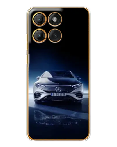Чехол для Motorola MOTO G86 с картинкой «Ночной Mercedes EQ» Чехол для Motorola MOTO G86 с картинкой «Ночной Mercedes EQ»