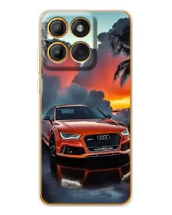 Чехол для Motorola MOTO G86 с картинкой «Audi — закат» Чехол для Motorola MOTO G86 с картинкой «Audi — закат»