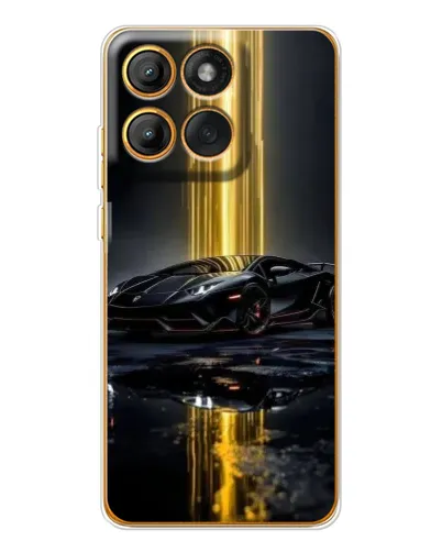 Чехол для Motorola MOTO G86 с картинкой «Ночной Lamborghini драйв» Чехол для Motorola MOTO G86 с картинкой «Ночной Lamborghini драйв»