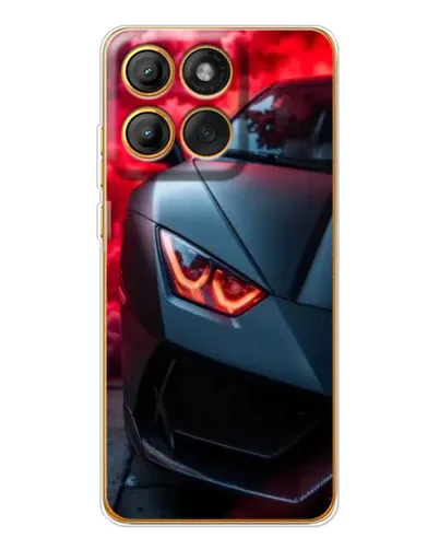 Чехол для Motorola MOTO G86 с картинкой «Lamborghini красное сияние» Чехол для Motorola MOTO G86 с картинкой «Lamborghini красное сияние»