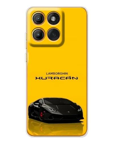 Чехол для Motorola MOTO G86 с картинкой «Lamborghini Huracan черный» Чехол для Motorola MOTO G86 с картинкой «Lamborghini Huracan черный»