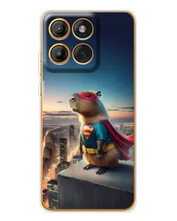 Чохол для Motorola MOTO G86 з картинкою «Капі-мен супергерой»