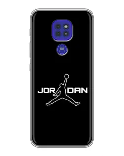 Чехол для Motorola MOTO G9 Play с картинкой «Nike Pink Swirl»