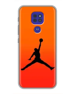 Чехол для Motorola MOTO G9 Play с картинкой «Jordan Sunset»