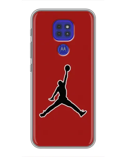 Чехол для Motorola MOTO G9 Play с картинкой «Jordan Red Back» Чехол для Motorola MOTO G9 Play с картинкой «Jordan Red Back»