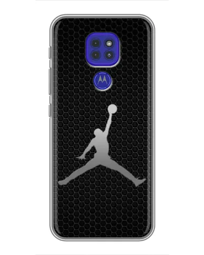 Чехол для Motorola MOTO G9 Play с картинкой «Jordan Dark Carbon» Чехол для Motorola MOTO G9 Play с картинкой «Jordan Dark Carbon»