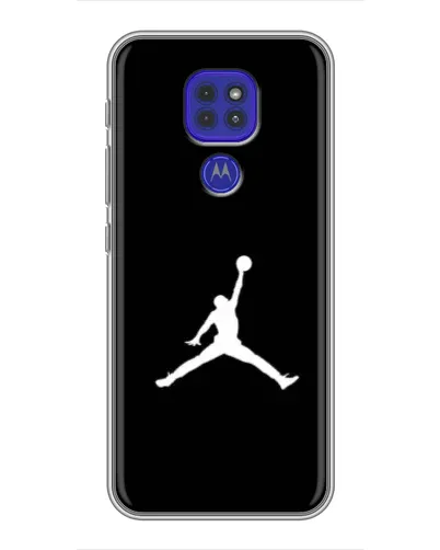 Чехол для Motorola MOTO G9 Play с картинкой «Jordan Silhouette» Чехол для Motorola MOTO G9 Play с картинкой «Jordan Silhouette»