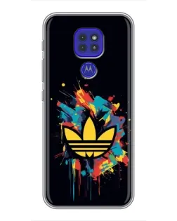 Чехол для Motorola MOTO G9 Play с картинкой «Adidas Splash»