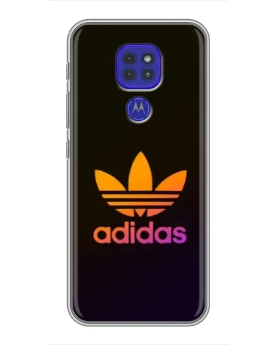 Чехол для Motorola MOTO G9 Play с картинкой «Градиент Adidas»