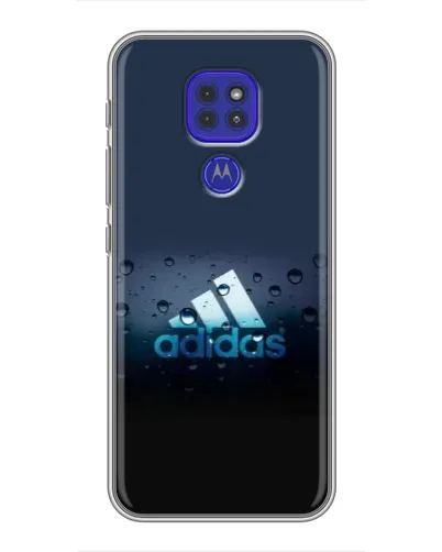 Чехол для Motorola MOTO G9 Play с картинкой «Adidas Water Drops»