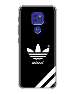 Чехол для Motorola MOTO G9 Play с картинкой «Adidas с диагональными полосами»