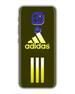 Чехол для Motorola MOTO G9 Play с картинкой «Оливковый градиент Adidas»