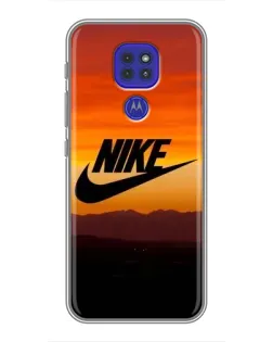 Чохол для Motorola MOTO G9 Play з картинкою «Nike — вечірній горизонт»