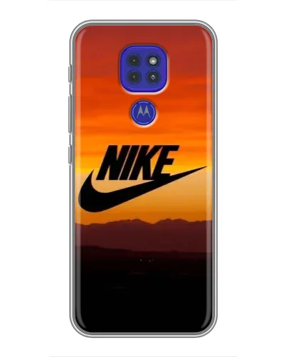Чохол для Motorola MOTO G9 Play з картинкою «Nike — вечірній горизонт»