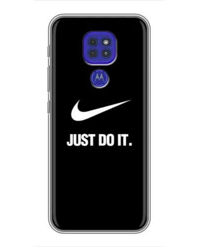 Чохол для Motorola MOTO G9 Play з картинкою «Класичний принт Nike»