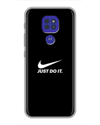 Чохол для Motorola MOTO G9 Play з картинкою «Мінімалізм від Nike»