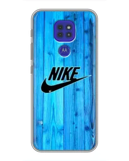 Чохол для Motorola MOTO G9 Play з картинкою «Блакитне дерево Nike»
