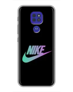 Чохол для Motorola MOTO G9 Play з картинкою «Nike — міська ніч»