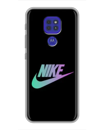 Чохол для Motorola MOTO G9 Play з картинкою «Nike — міська ніч»
