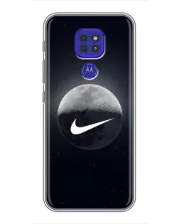 Чехол для Motorola MOTO G9 Play с картинкой «Nike в стиле граффити»