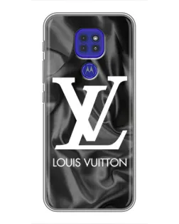 Чохол для Motorola MOTO G9 Play з картинкою «Шовковий Louis Vuitton»