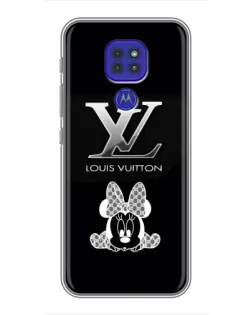 Чохол для Motorola MOTO G9 Play з картинкою «LV та Мінні Маус»