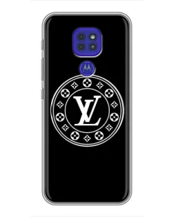 Чохол для Motorola MOTO G9 Play з картинкою «LV — печатка стилю»