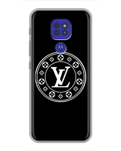 Чохол для Motorola MOTO G9 Play з картинкою «LV — печатка стилю»