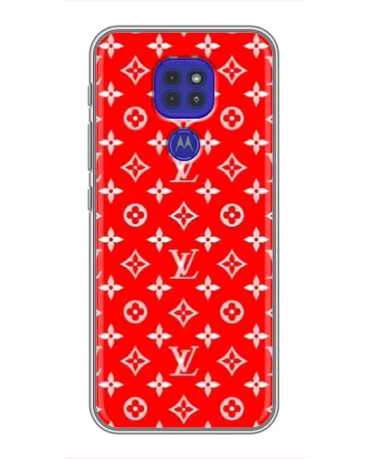 Чохол для Motorola MOTO G9 Play з картинкою «Яскравий паттерн LV»