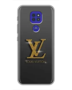 Чохол для Motorola MOTO G9 Play з картинкою «Градієнт Louis Vuitton»
