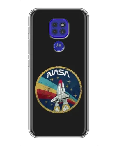 Чохол для Motorola MOTO G9 Play з картинкою «NASA — емблема місії» Чохол для Motorola MOTO G9 Play з картинкою «NASA — емблема місії»